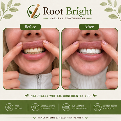 Root Bright - Natural Miswak Toothbrush