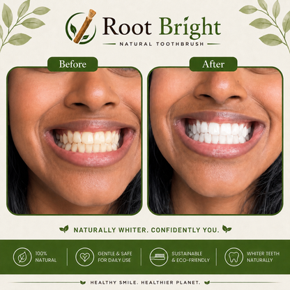 Root Bright - Natural Miswak Toothbrush